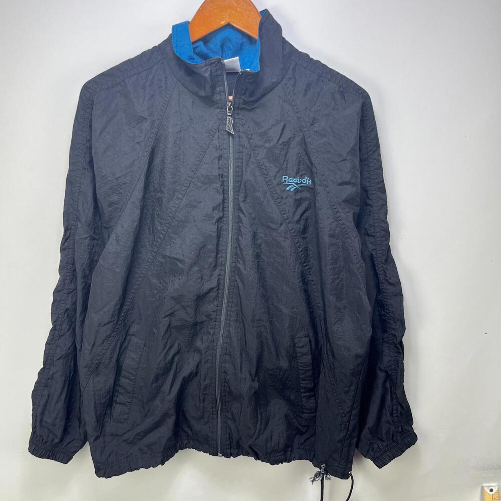 Vintage 90s Reebok Windbreaker Jacket Large
